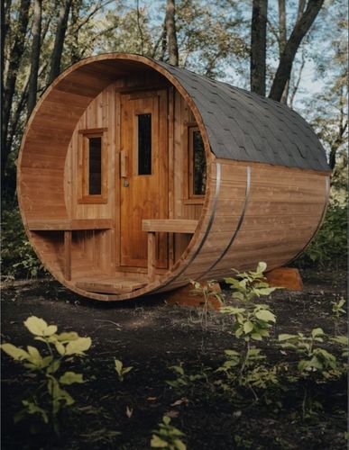 fabrica de saunas tipo barril en mallorca