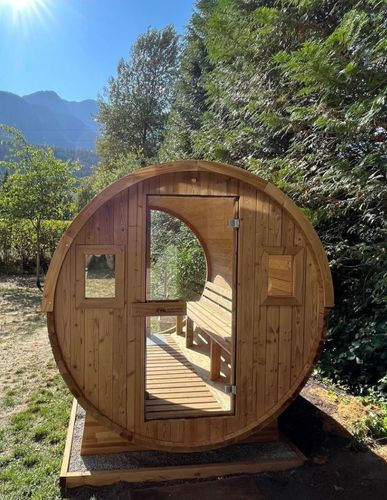 saunas tipo barril españa